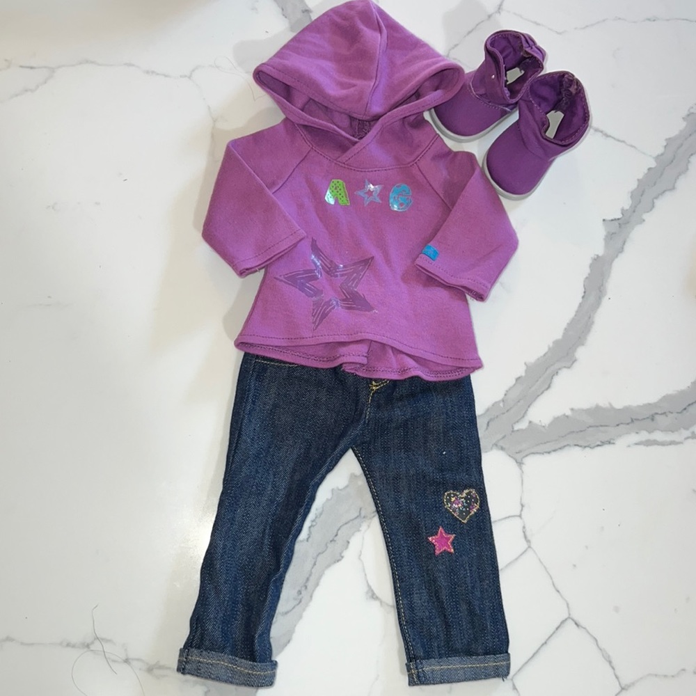 American Girl doll back to school outfit